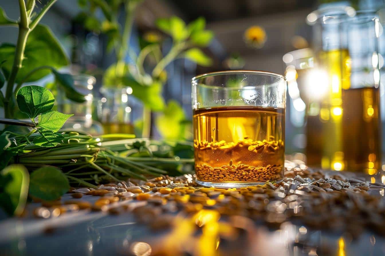 Végétaux transformés en carburant écologique  
Fabrication durable de biocarburant à partir de plantes